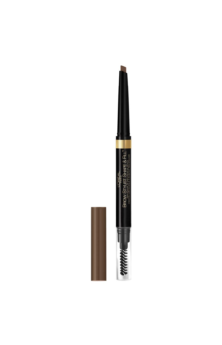 L'Oréal Paris Brow Stylist Shape and Fill Mechanical Eye Brow Makeup Pencil Brunette; image 2 of 3