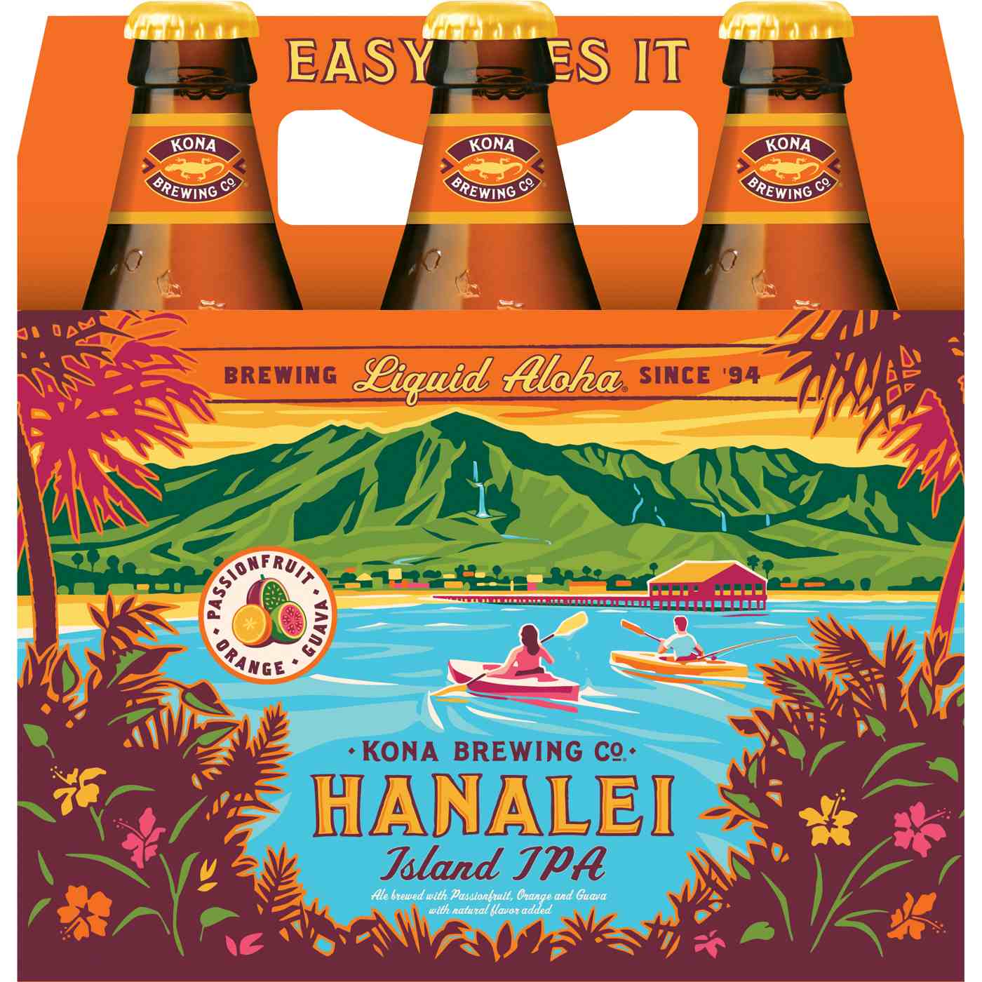 Kona Hanalei Island IPA Beer 12 oz  Bottles; image 2 of 2