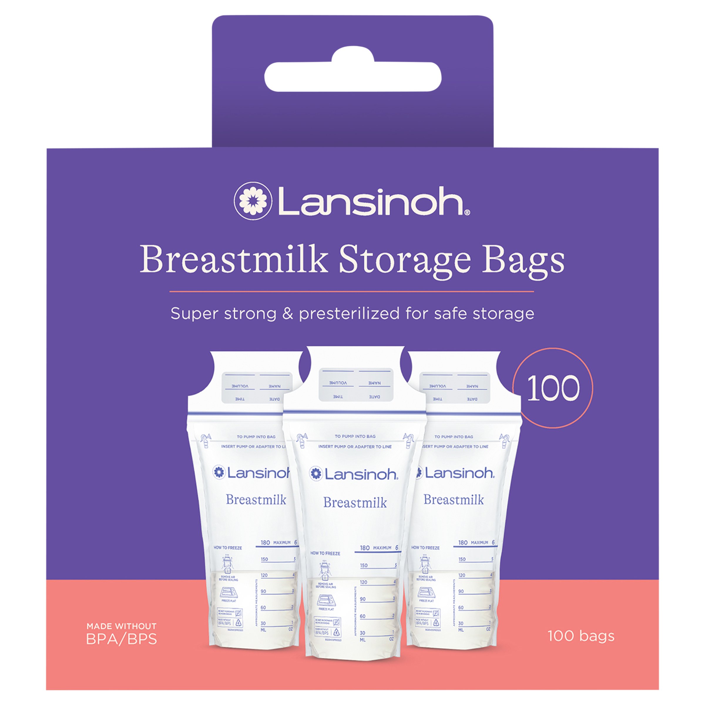 Lansinoh Breastmilk Storage Bags Shop Milk storage at HEB