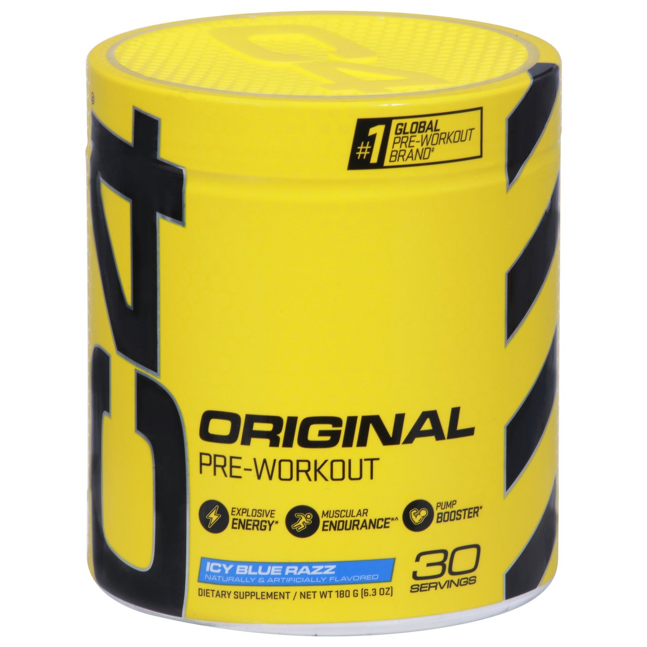 C4 Original Pre-Workout, Icy Blue Razz - 195 g