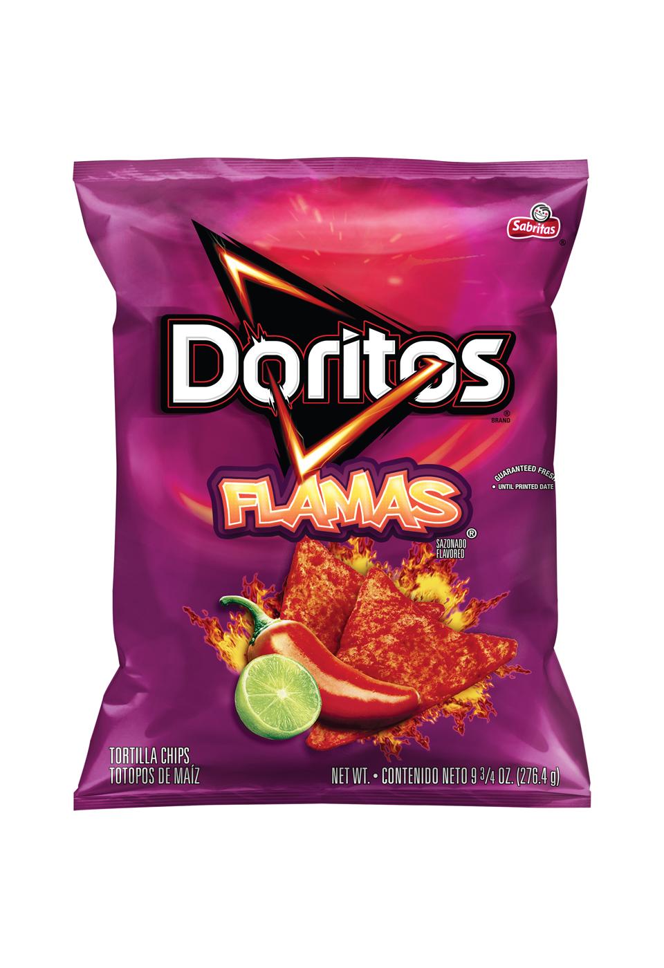 Doritos Flamas Tortilla Chips; image 1 of 2