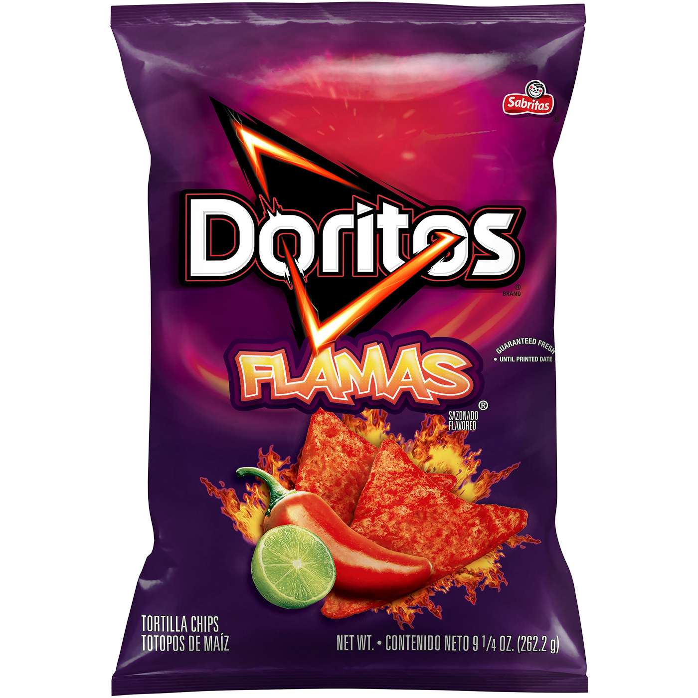 Doritos Flamas Tortilla Chips; image 2 of 2