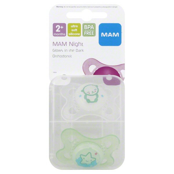MAM Pacifier Night Collection 0 To 6 Months Shop Pacifiers at HEB