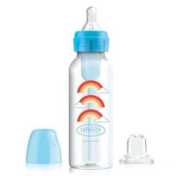 Dr. Brown's Options+ Wide-Neck Sippy Bottle Starter Kit, 8 oz