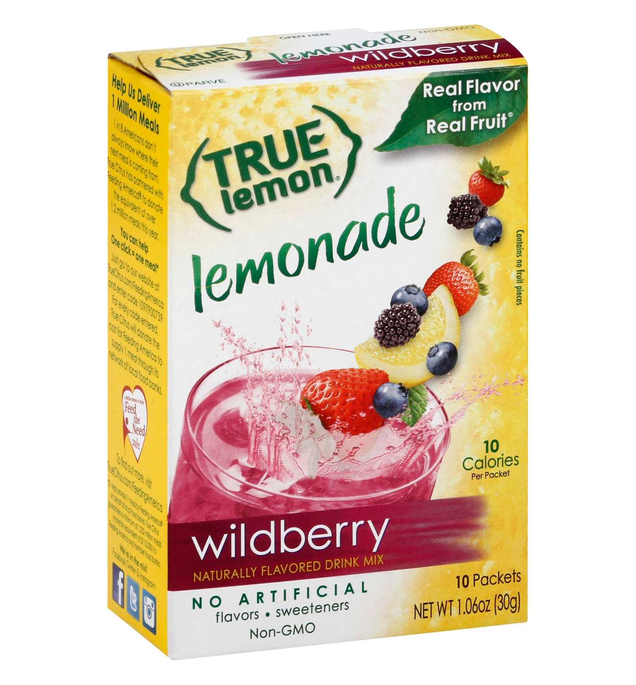 True Lemon Wildberry Lemonade Drink Mix; image 1 of 2