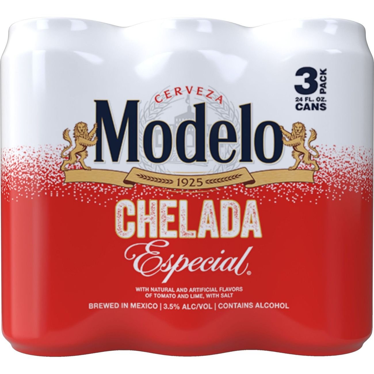 Modelo Especial Chelada Beer 24 oz Cans Shop Beer at HEB