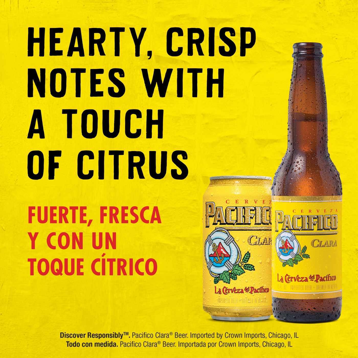 Pacifico Clara Mexican Lager Import Beer 12 oz Cans, 12 pk; image 2 of 9