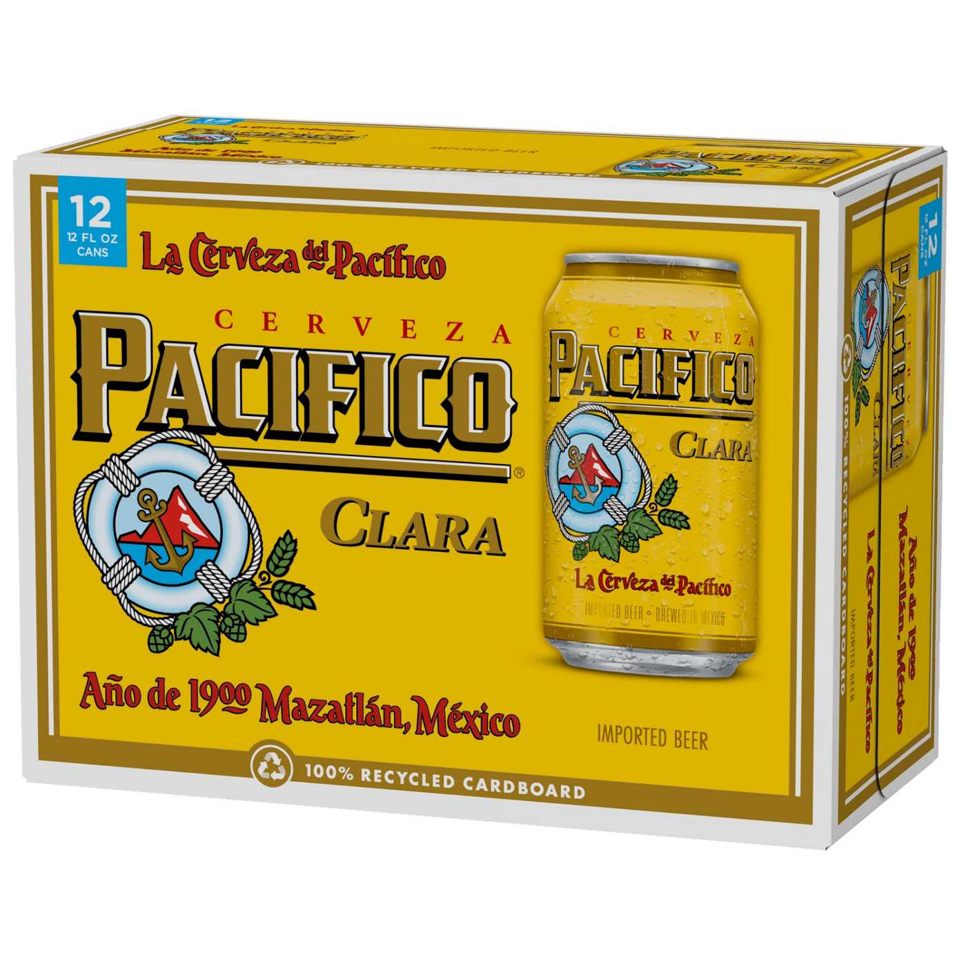 Pacifico Clara Mexican Lager Import Beer 12 oz Cans, 12 pk; image 5 of 9