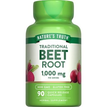 Nature's Truth Beet Root 1000mg Quick-Release Capsules, 90 ct