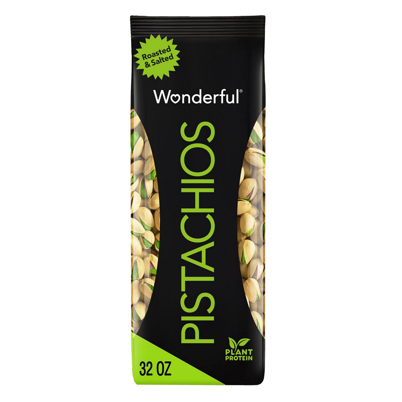 Wonderful Roasted Salted Shelled Pistachios; image 1 of 7