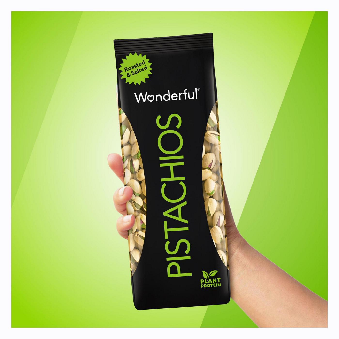 Wonderful Roasted Salted Shelled Pistachios; image 2 of 7