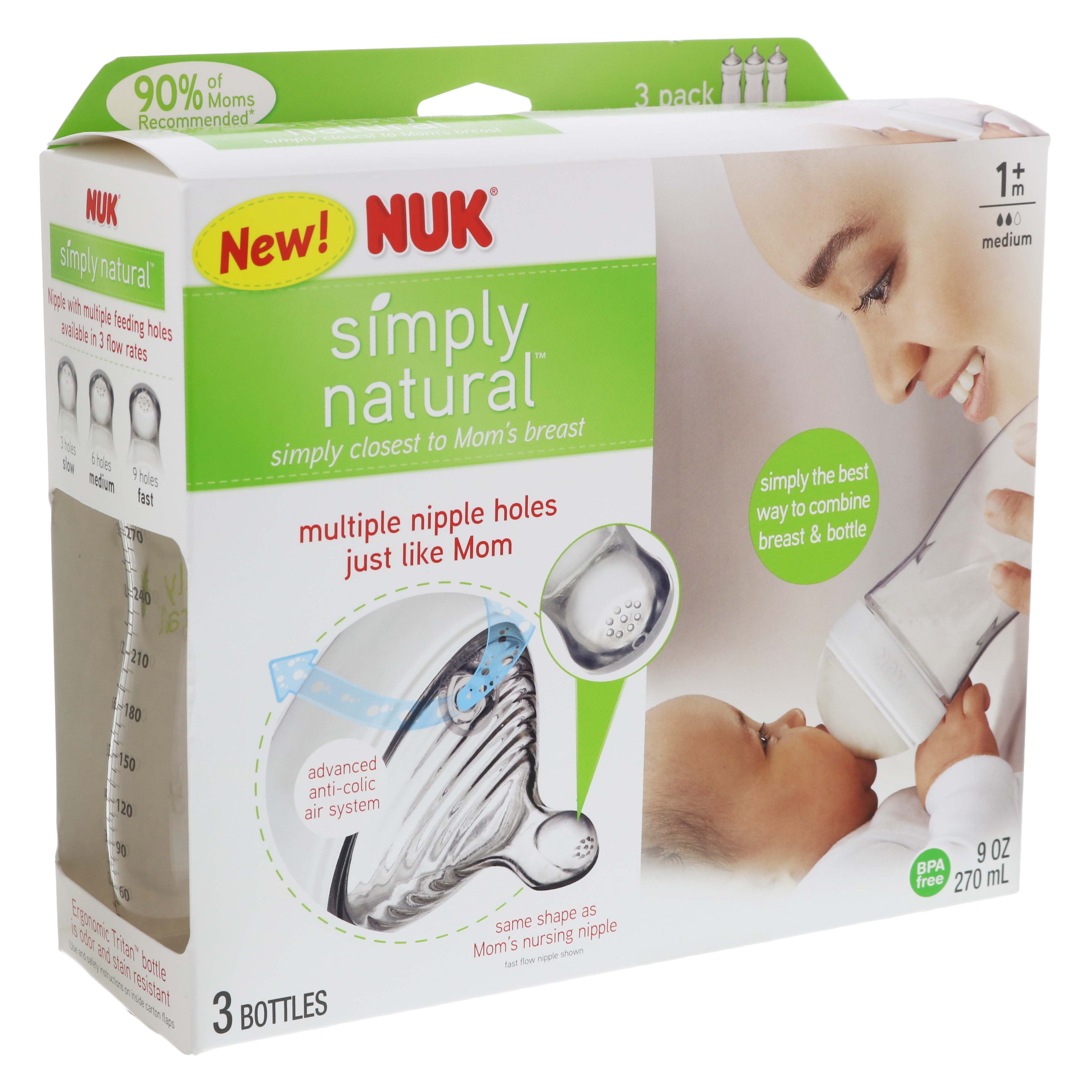 NUK Simply Natural Bottle - Shop Bottles at H-E-B