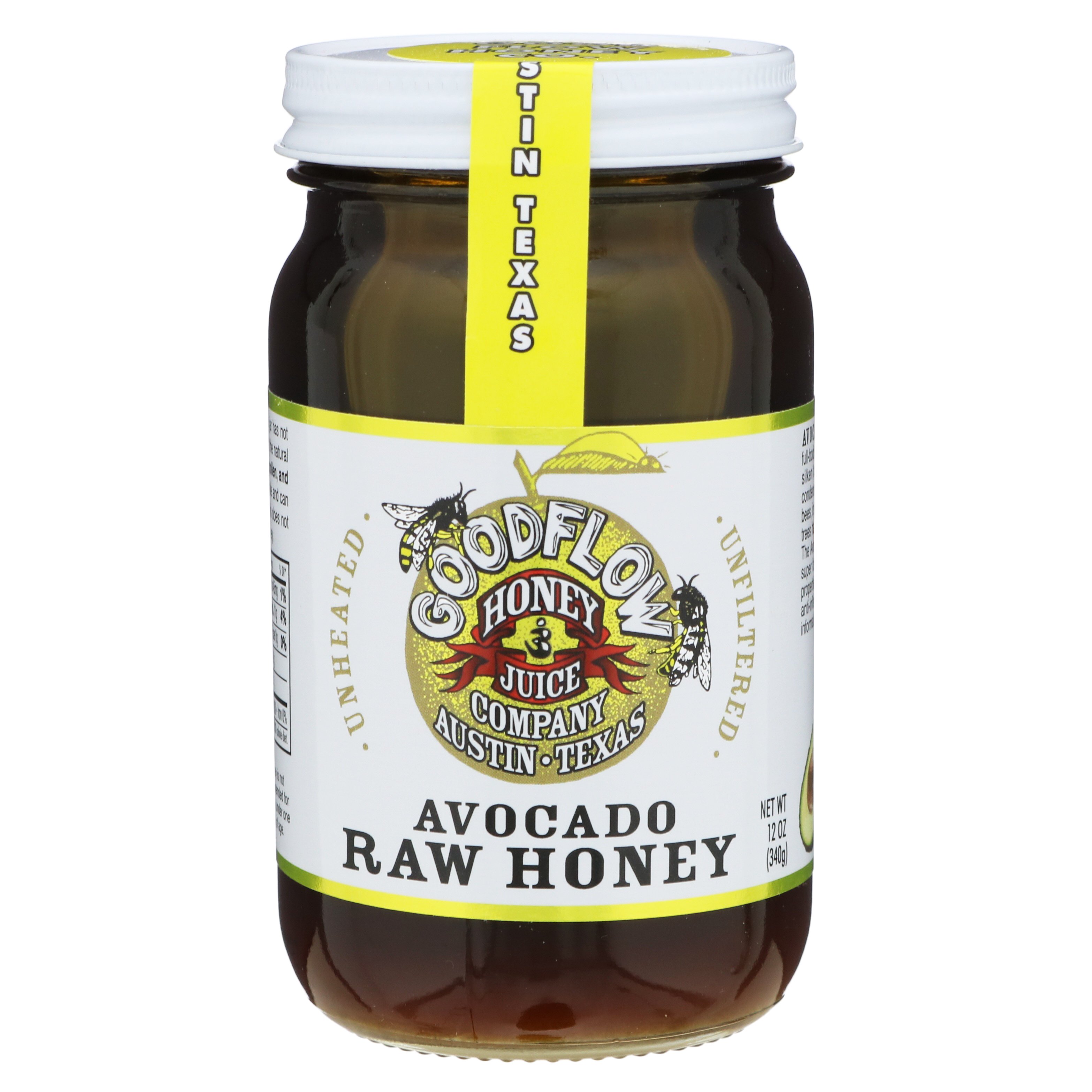 Good Flow Honey Co. Avocado Raw Honey Shop Honey at HEB