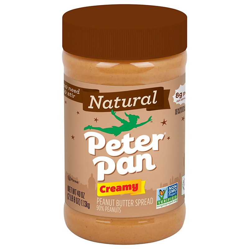 Peter Pan Natural Creamy Peanut Butter Shop Peanut Butter At H E B