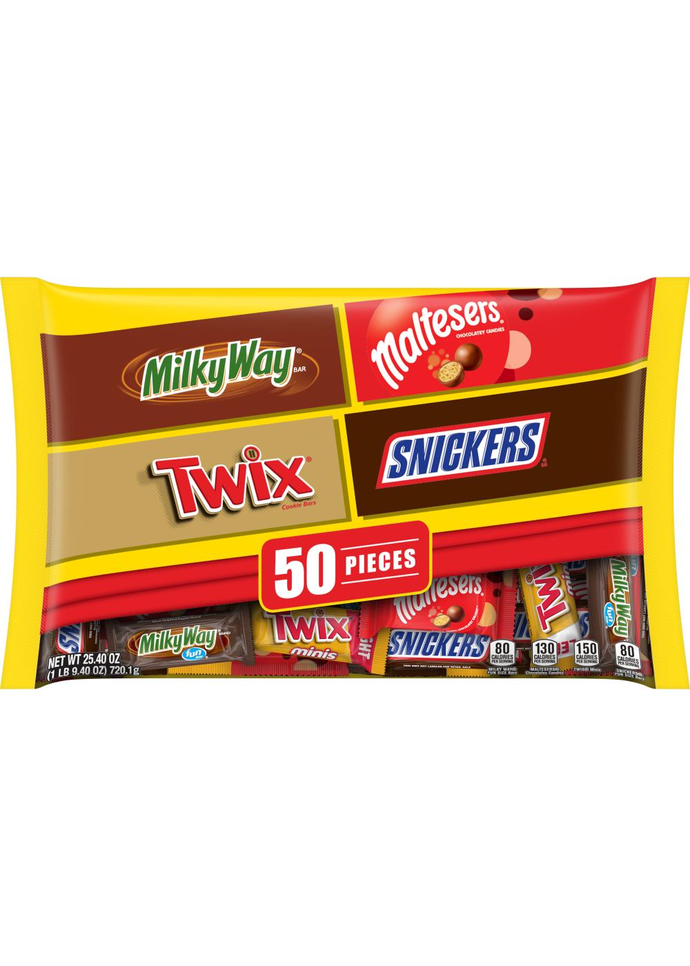 Mars Wrigley Chocolate Mixed Chocolate Variety Halloween Candy Bag; image 1 of 7