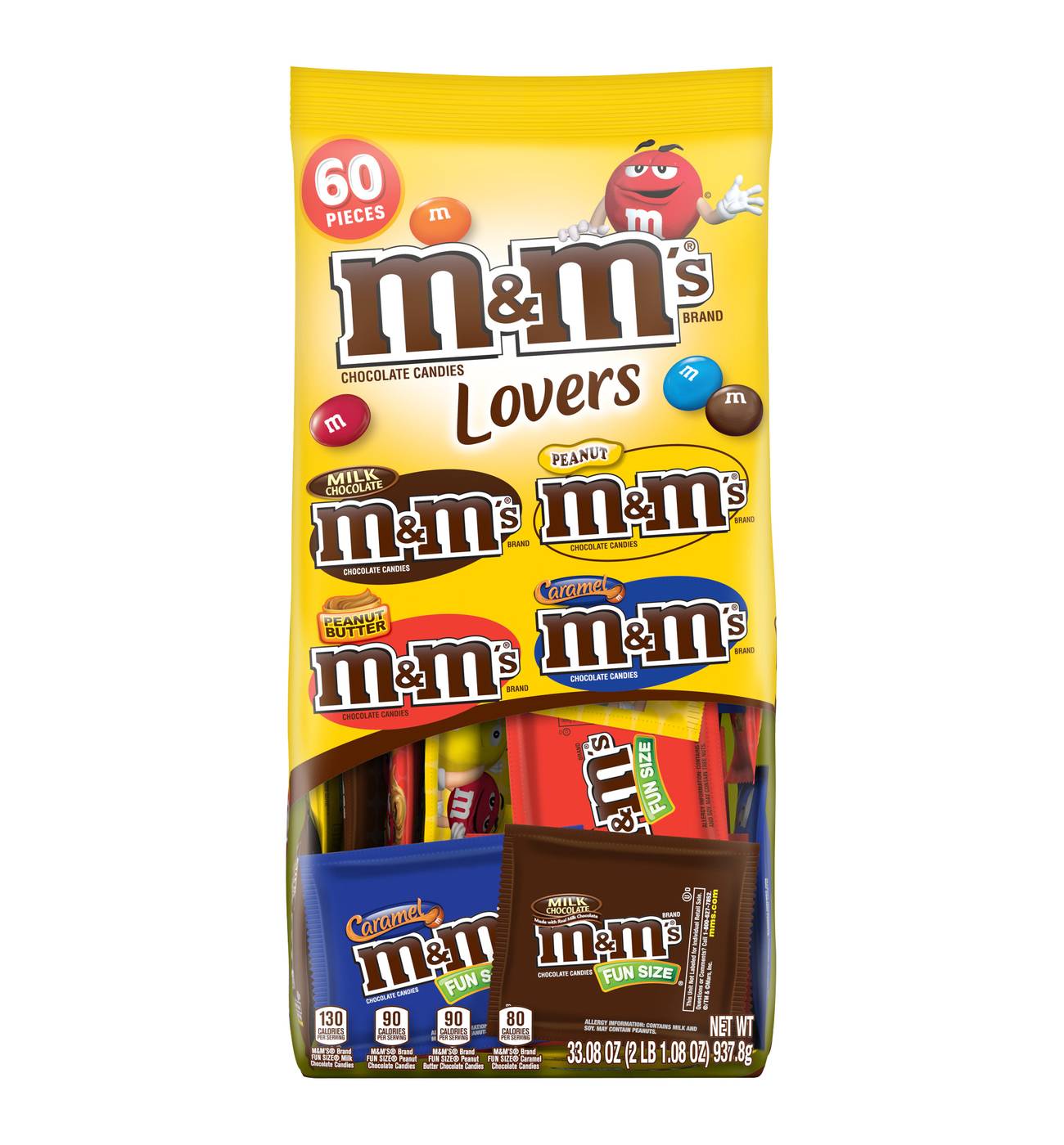 M&M's Chocolate Candy Fun Size Variety Assorted Mix Bag, 60 Pieces - Shop  Candy at H-E-B