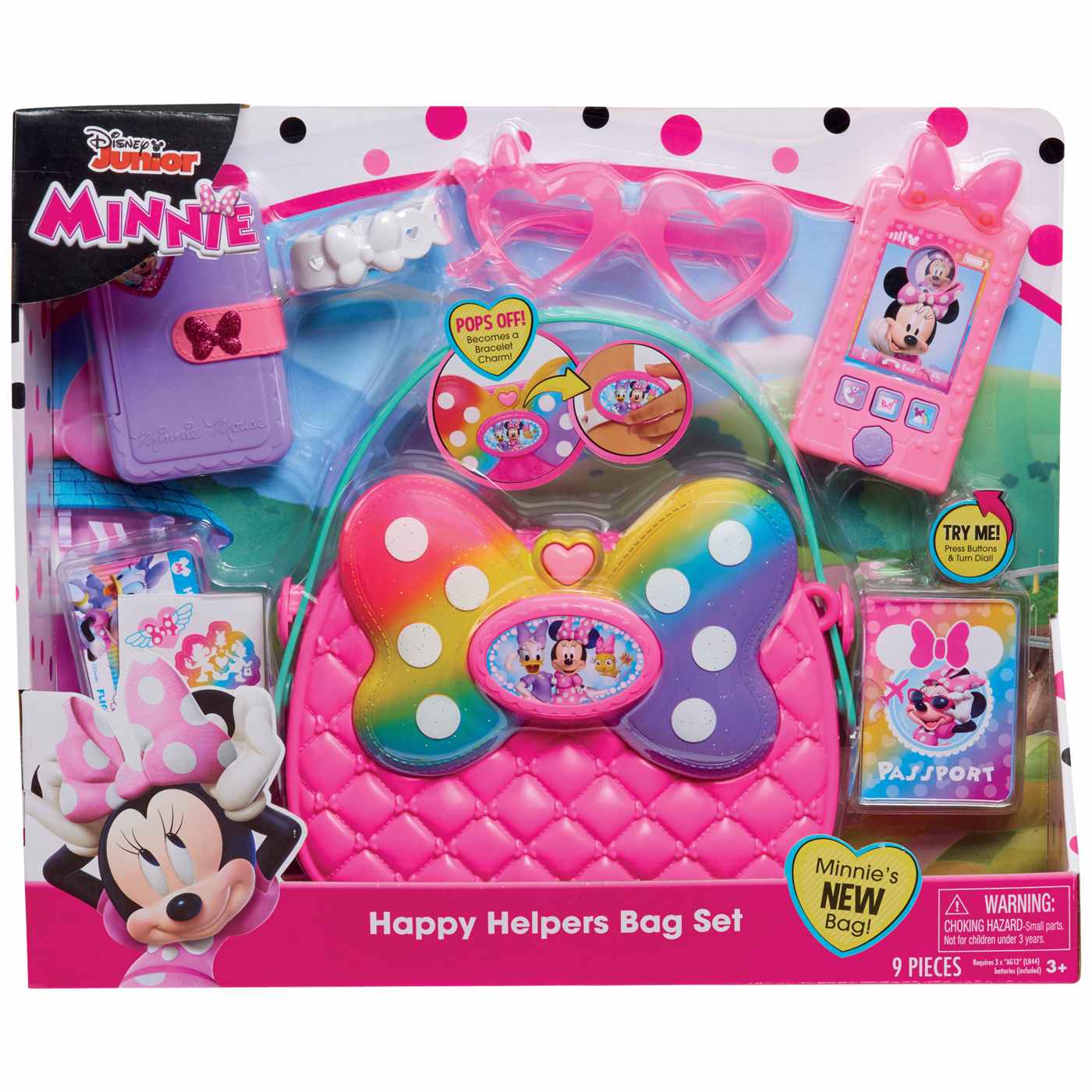 Minnie Mouse Happy Helpers Bag Set - Toddler Toys