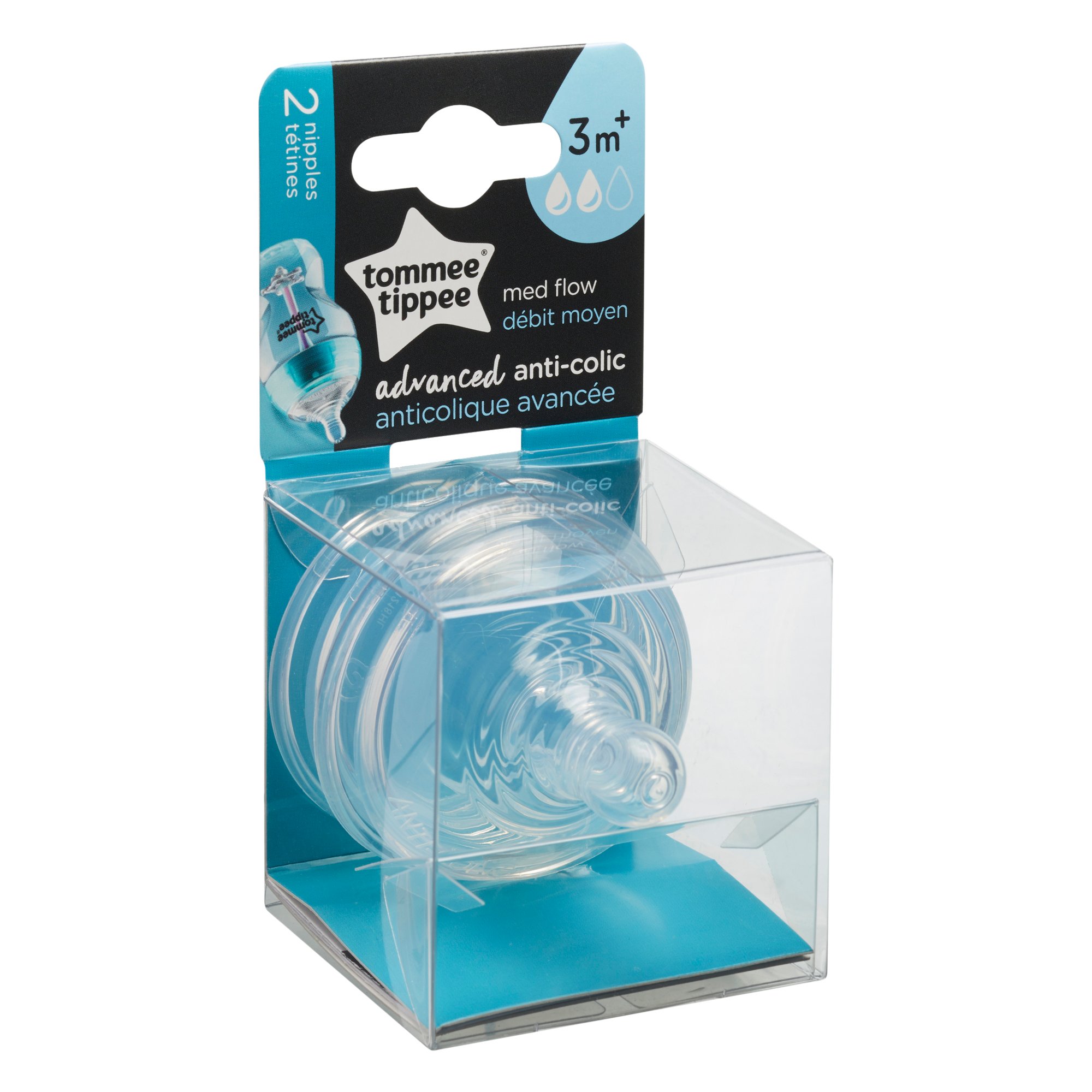 Tippee tommee hot sale nipple sizes