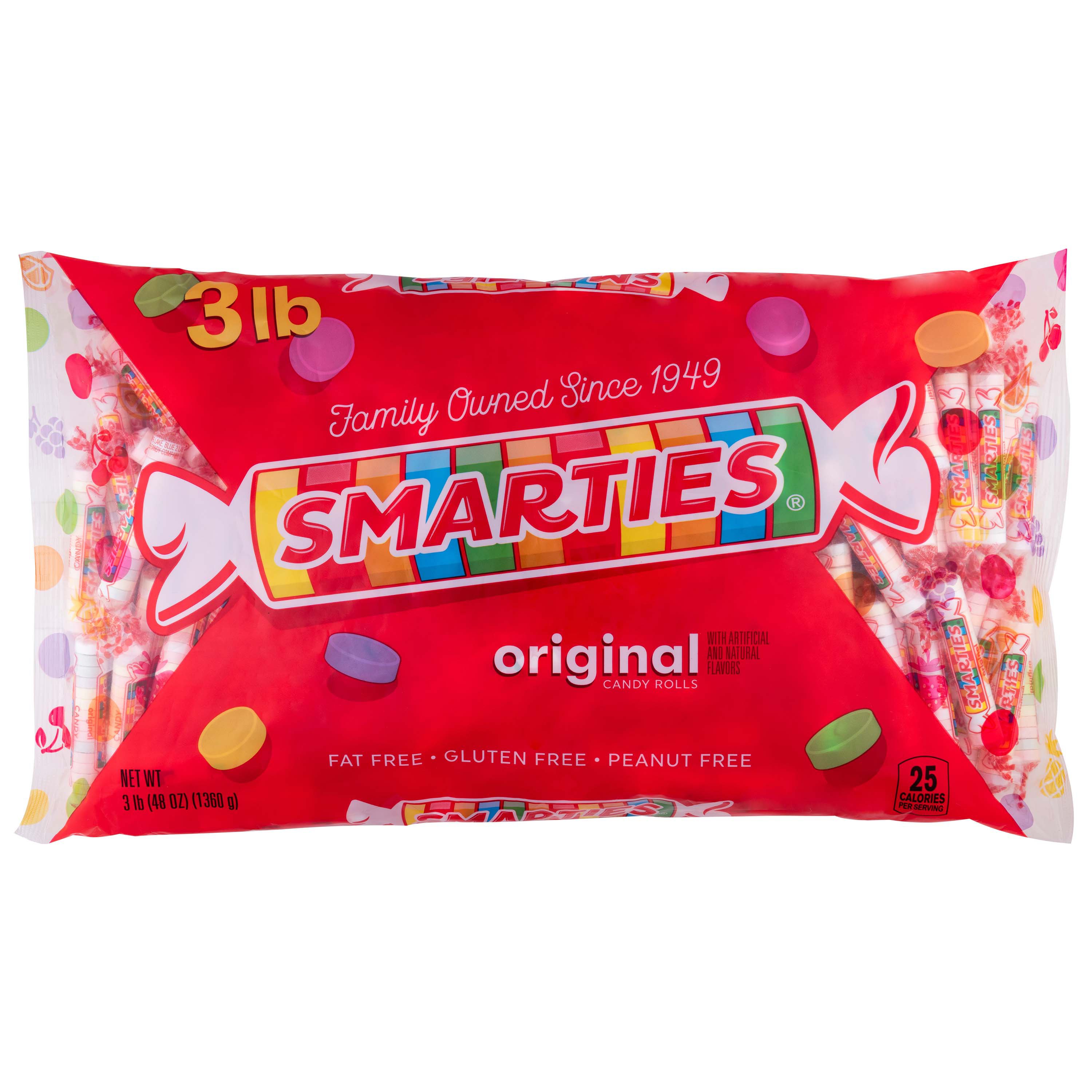 Smarties Original Candy Rolls - Party Bag - Shop Candy at H-E-B