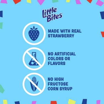 Entenmann's Little Bites Strawberry Yogurt Mini Muffins Packs, 5 ct