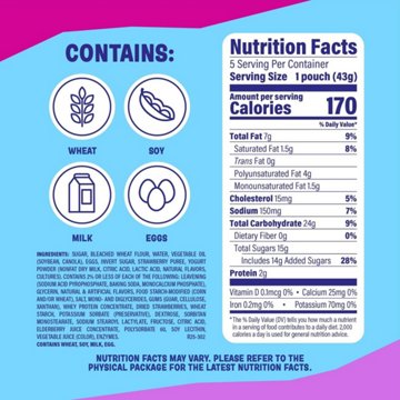 Entenmann's Little Bites Strawberry Yogurt Mini Muffins Packs, 5 ct