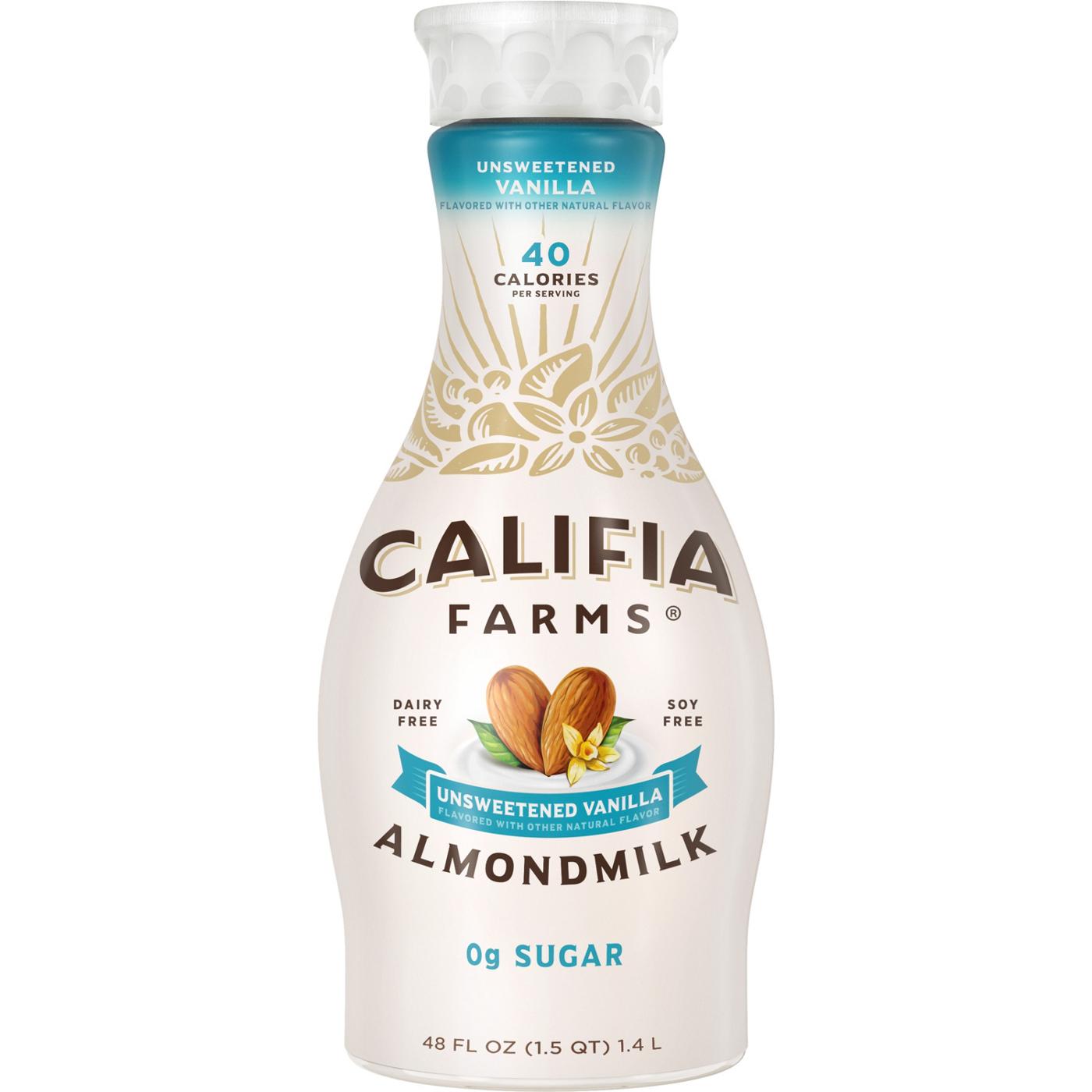Califia Farms Unsweetened Vanilla Almond Milk; image 1 of 2
