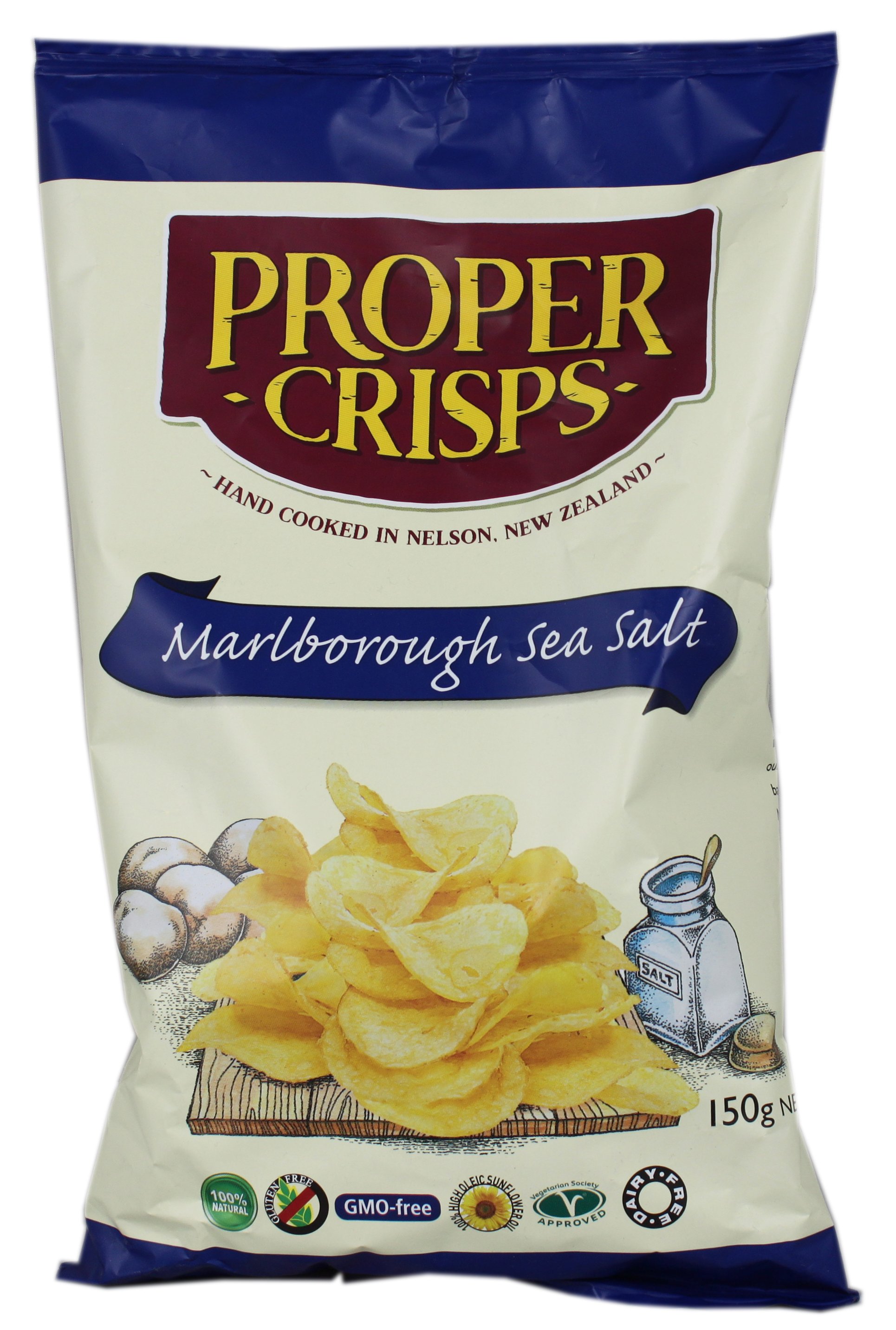 Proper Crisps Marlborough Sea Salt Shop Chips at HEB
