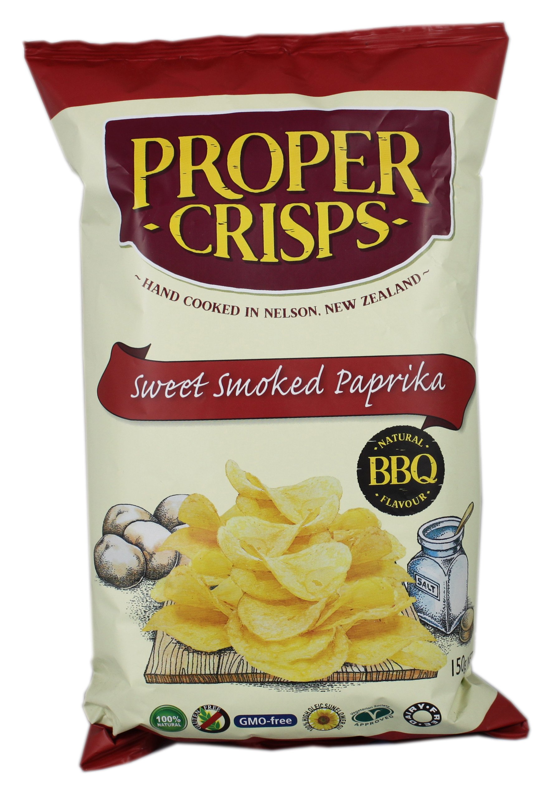 Proper Crisps Sweet Smoked Paprika Shop Snacks & Candy at HEB