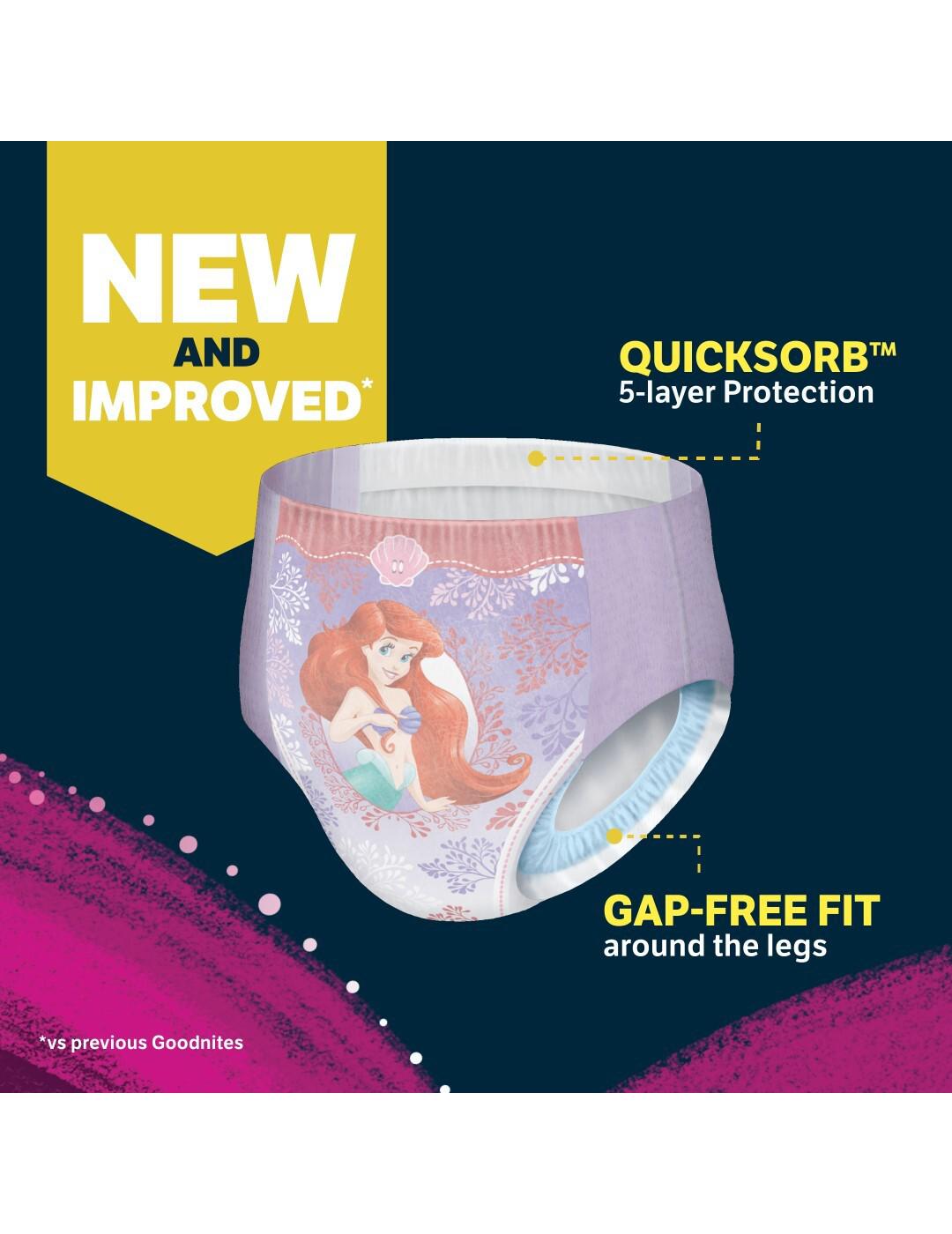 Goodnites Overnight Underwear for Girls - XS; image 7 of 8