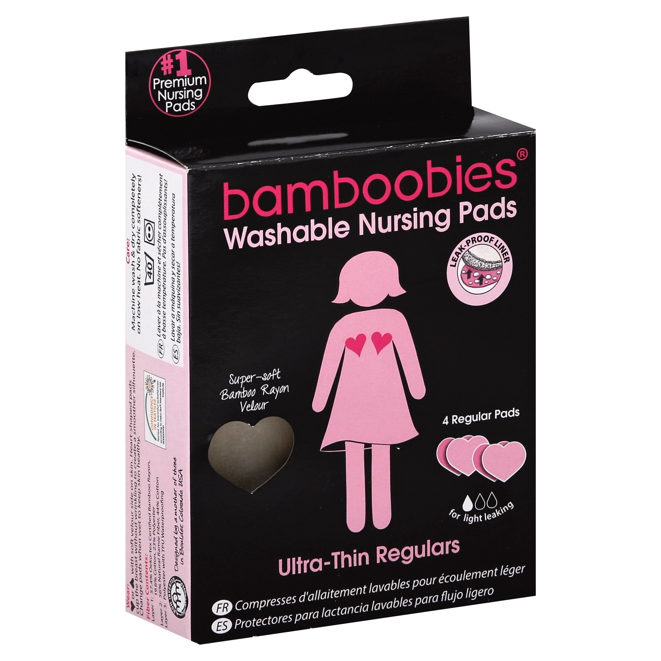 Bamboobies Disposable Nursing Pads - 120 ct