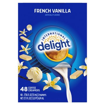 International Delight French Vanilla Coffee Creamer Singles