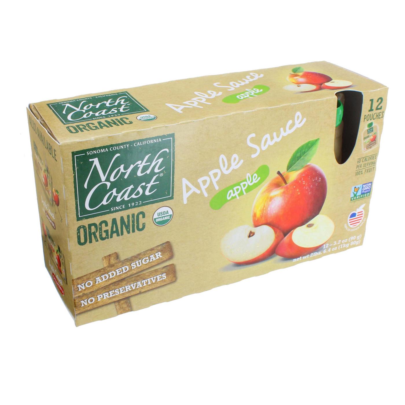 Organic Apple Sauce Pouches 3.2 OZ