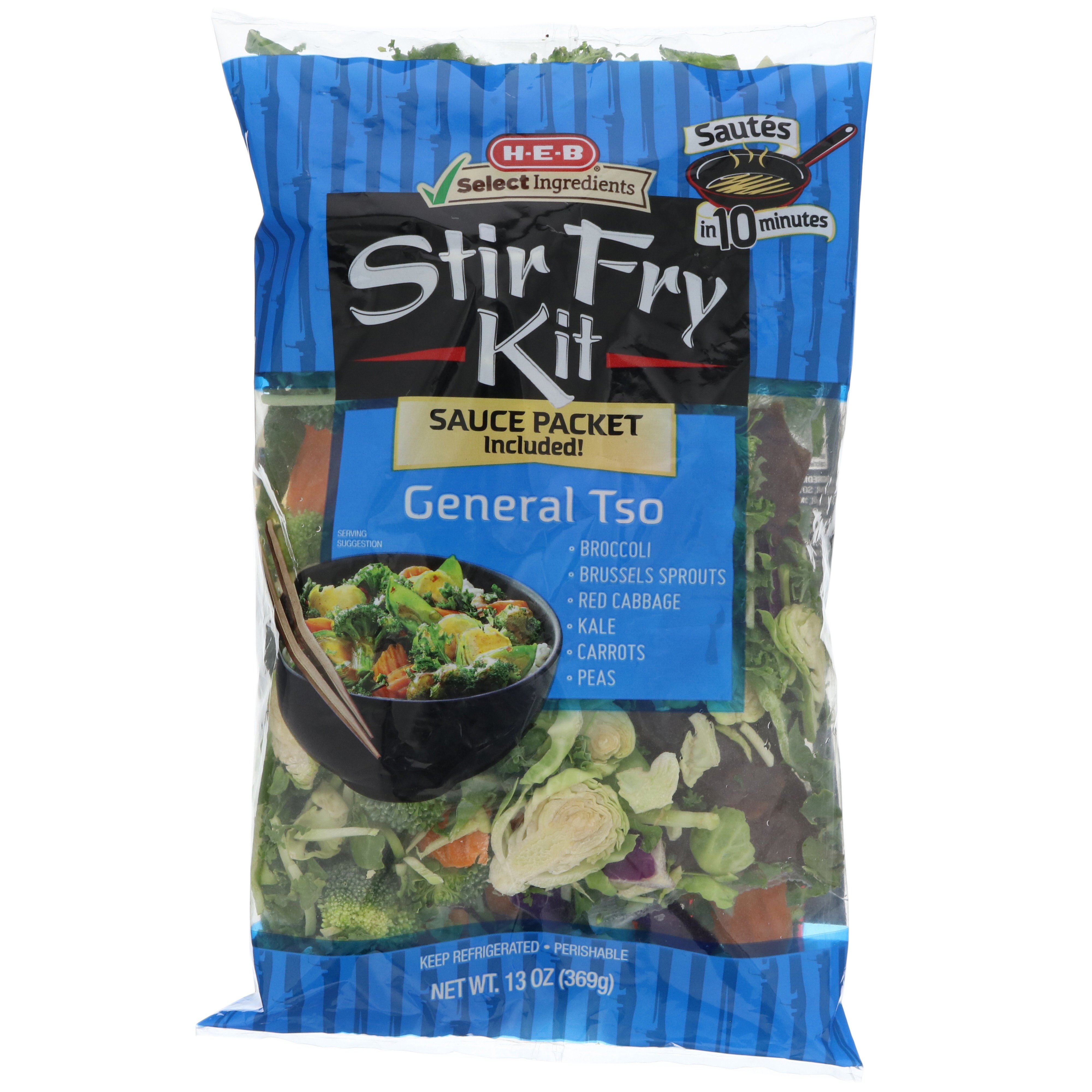 H-E-B Select Ingredients General Tso Stir Fry Kit - Shop Mixed ...