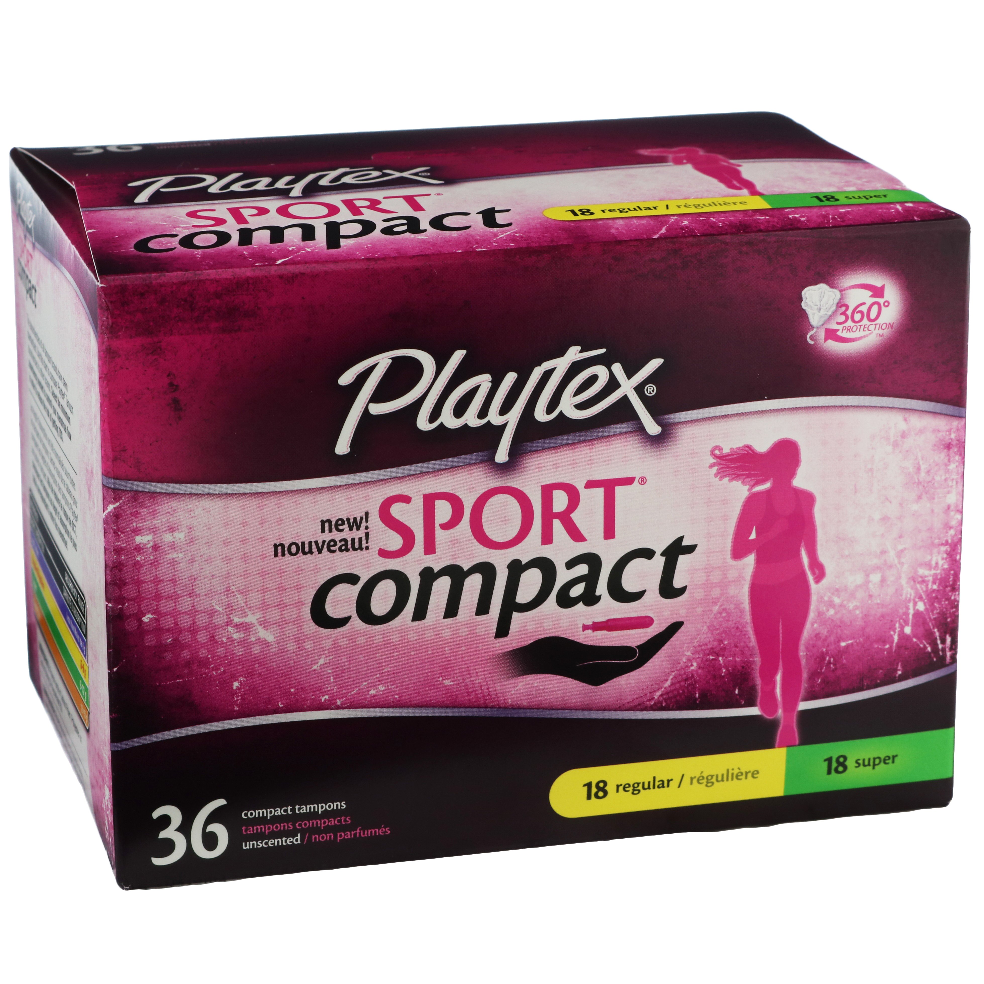 Playtex Sport Compact Multipack Regular And Super Shop Tampons at HEB