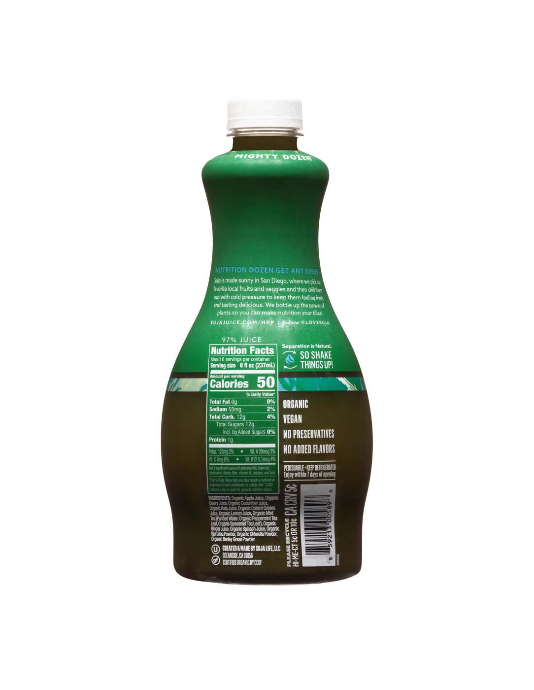 Suja Mighty Dozen Organic Cold-Pressed Juice; image 2 of 2