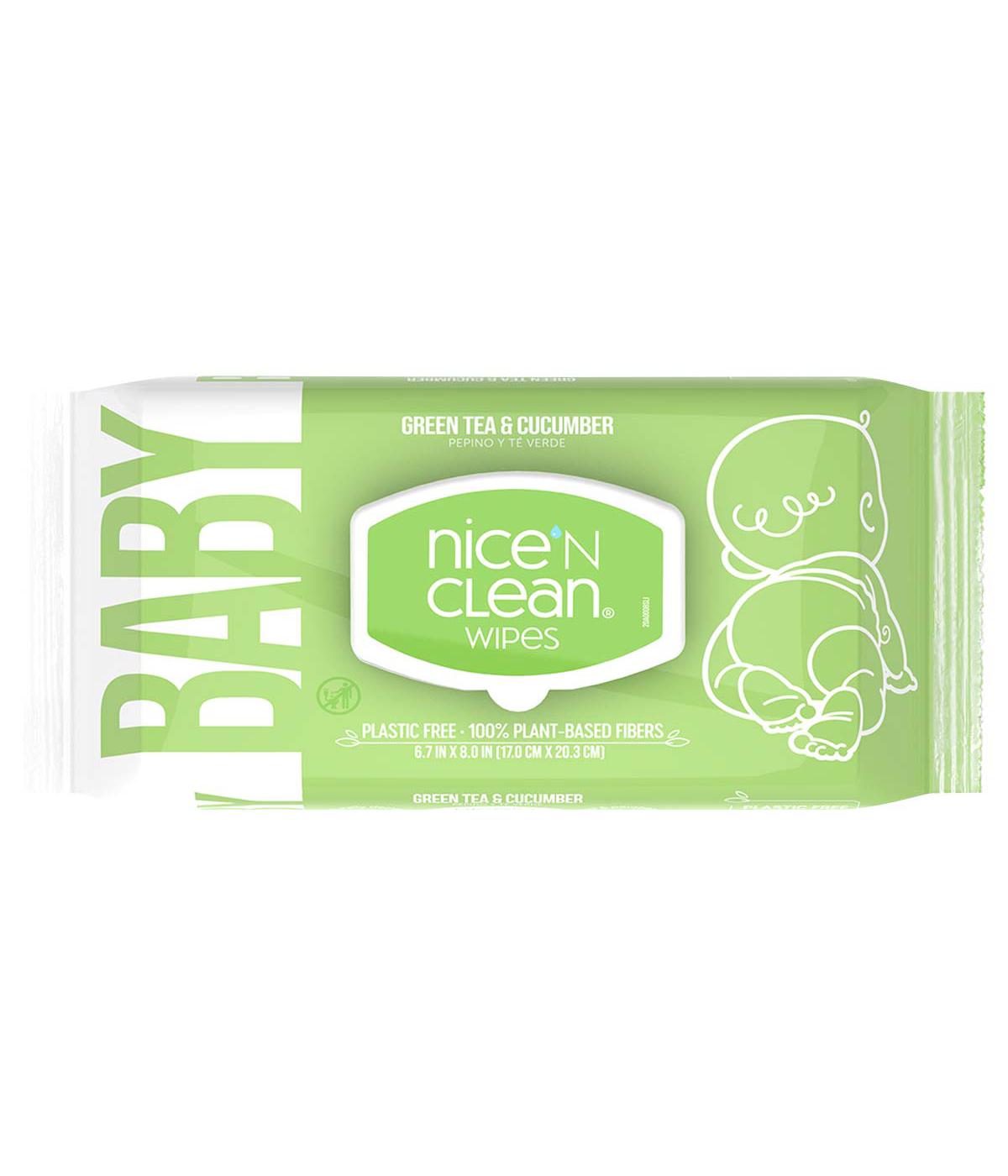 Nice 'N Clean Baby Wipes - Green Tea & Cucumber ; image 1 of 2