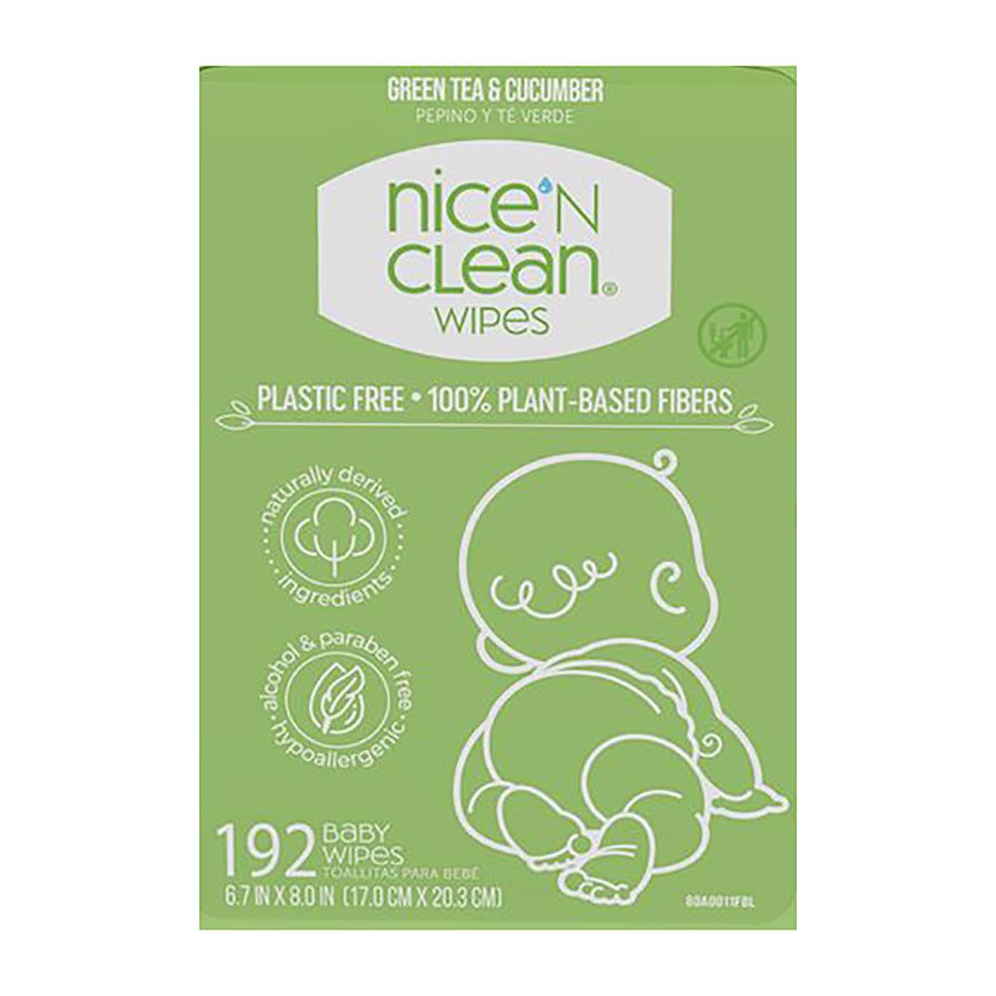Nice 'N Clean  Baby Wipes Green Tea & Cucumber 3 Pk; image 2 of 3