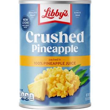 Libby's Crushed Pineapple in Juice, 20 oz