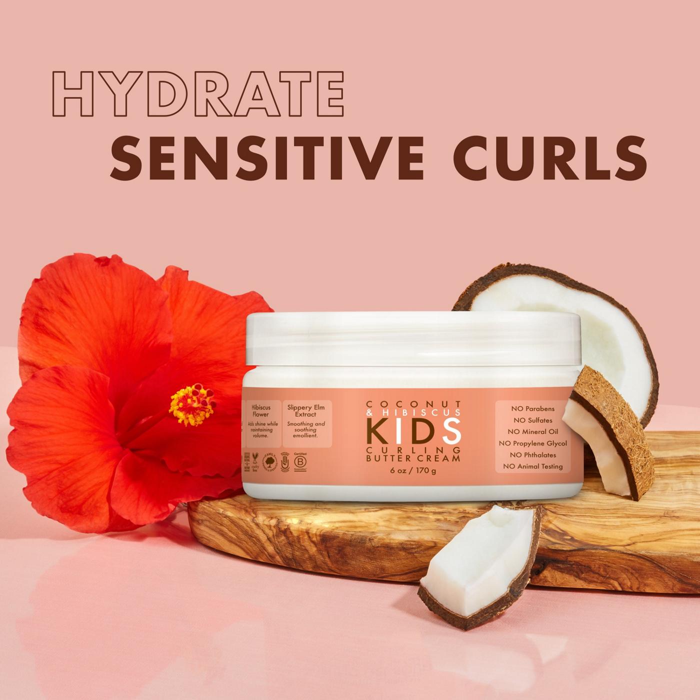 SheaMoisture Kids Hair Butter Cream - Coconut & Hibiscus; image 5 of 8