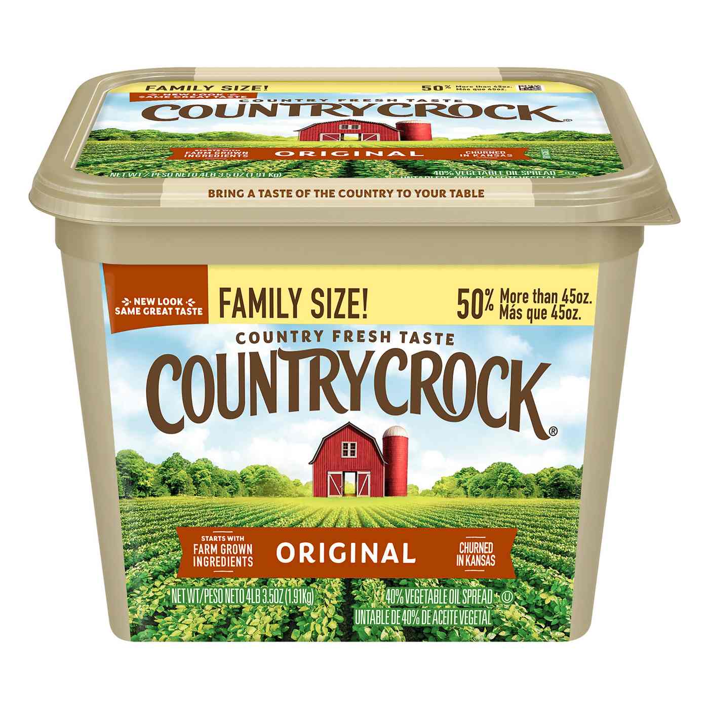 Country Crock Original Vegetable Oil Spread; image 8 of 8