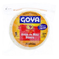Goya White Corn Arepas, 5 ct