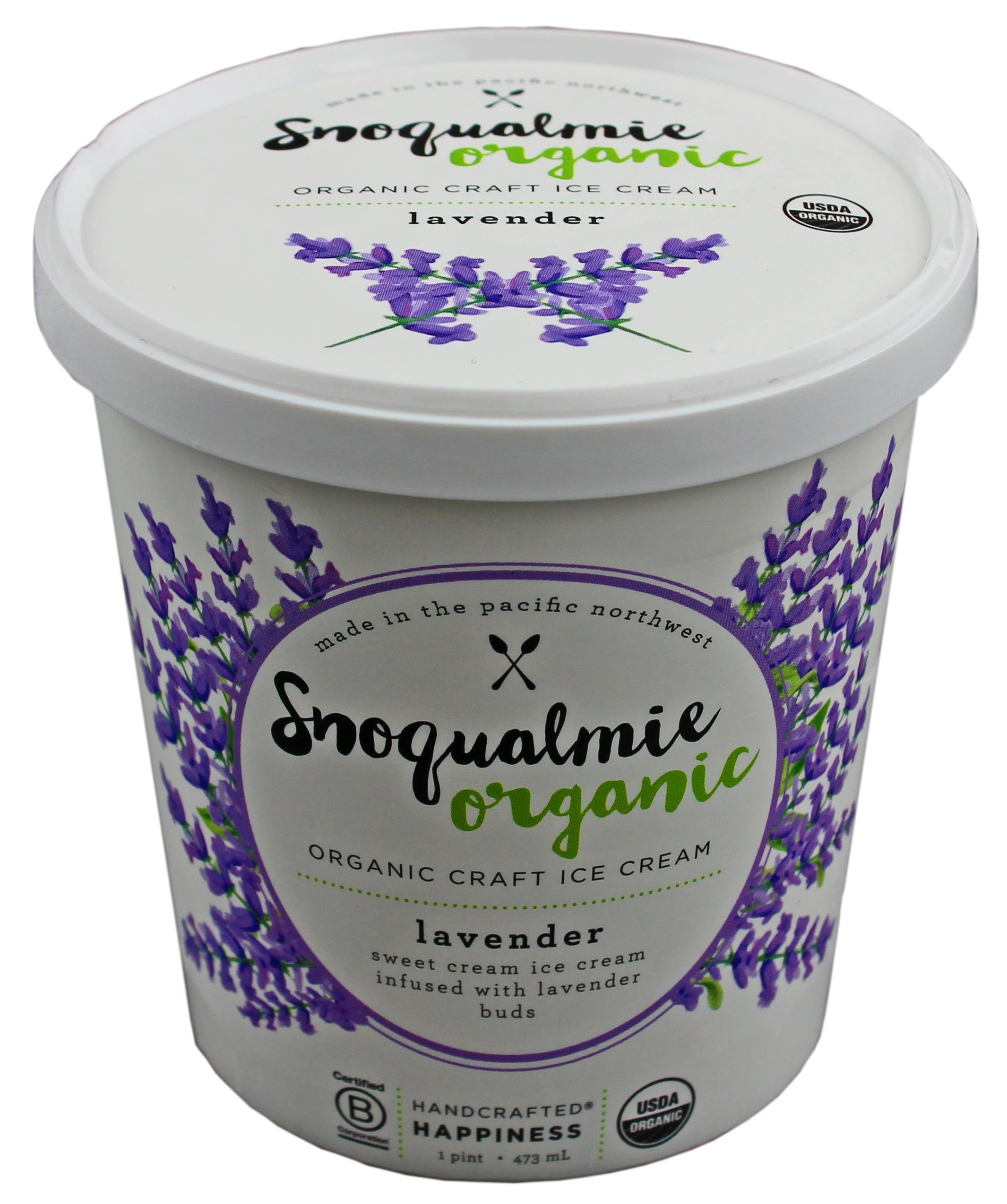 Snoqualmie Organic Lavender Ice Cream Shop Ice Cream at HEB