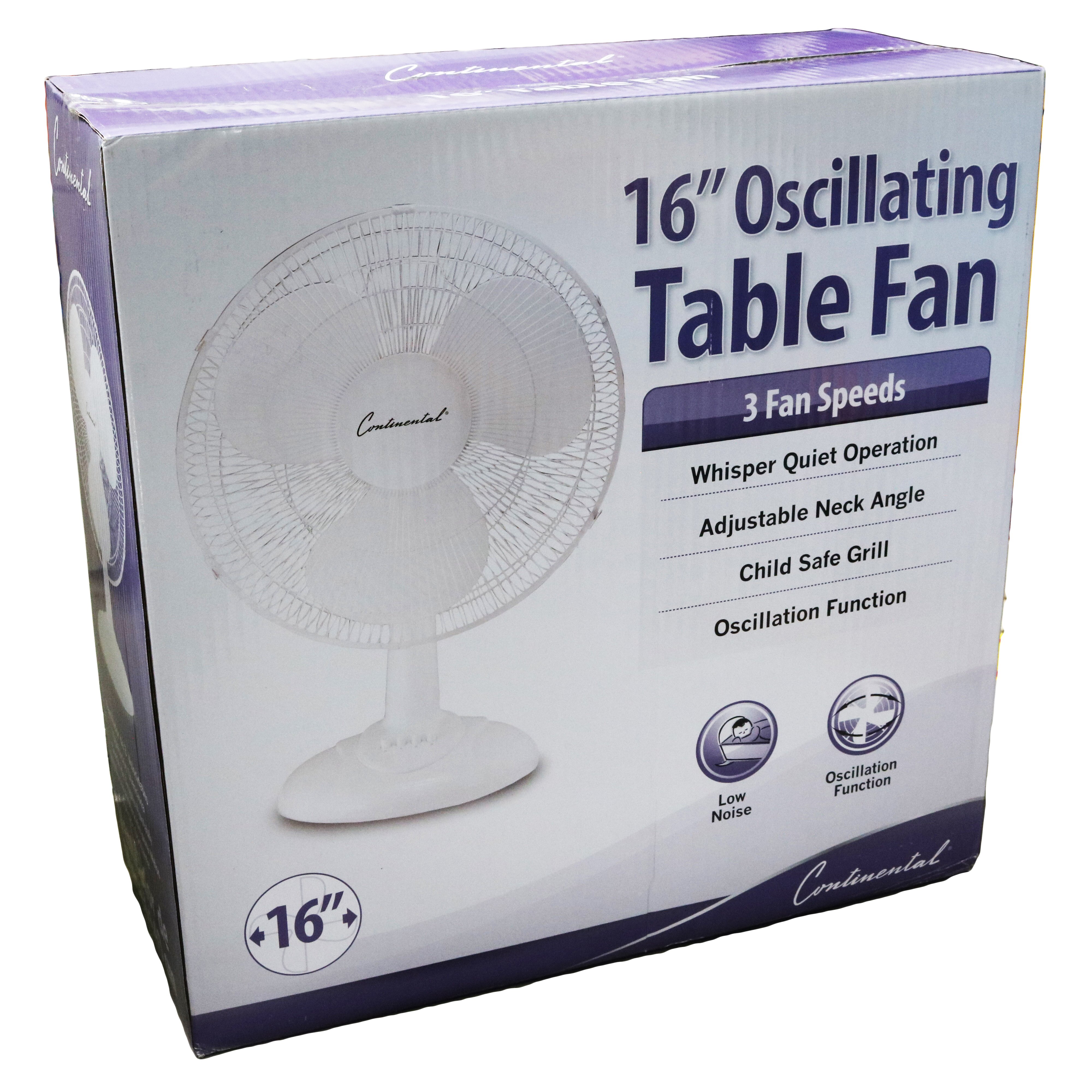 CE North America 16 in Oscillating Table Fan Shop Fans & Air