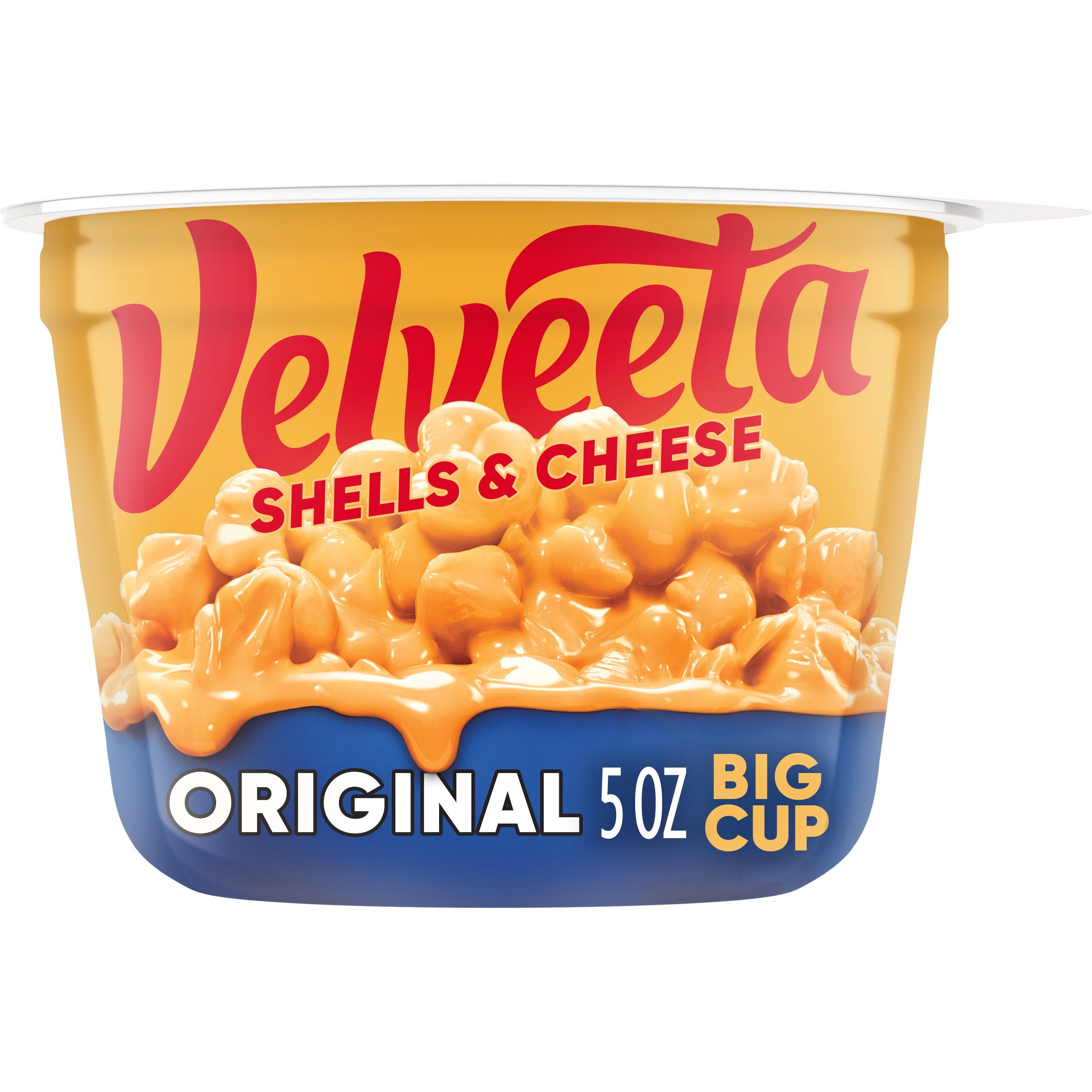 Velveeta Original Shells & Cheese Big Cup - Shop Pantry Meals at H-E-B