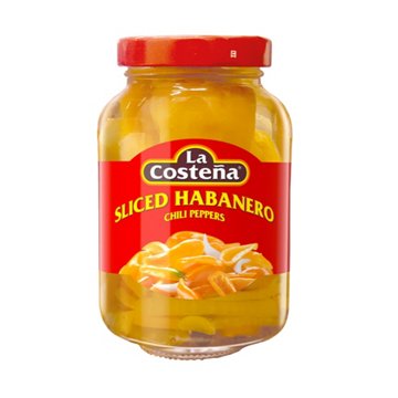 La Costena Sliced Habanero Chili Peppers, 7.4 oz