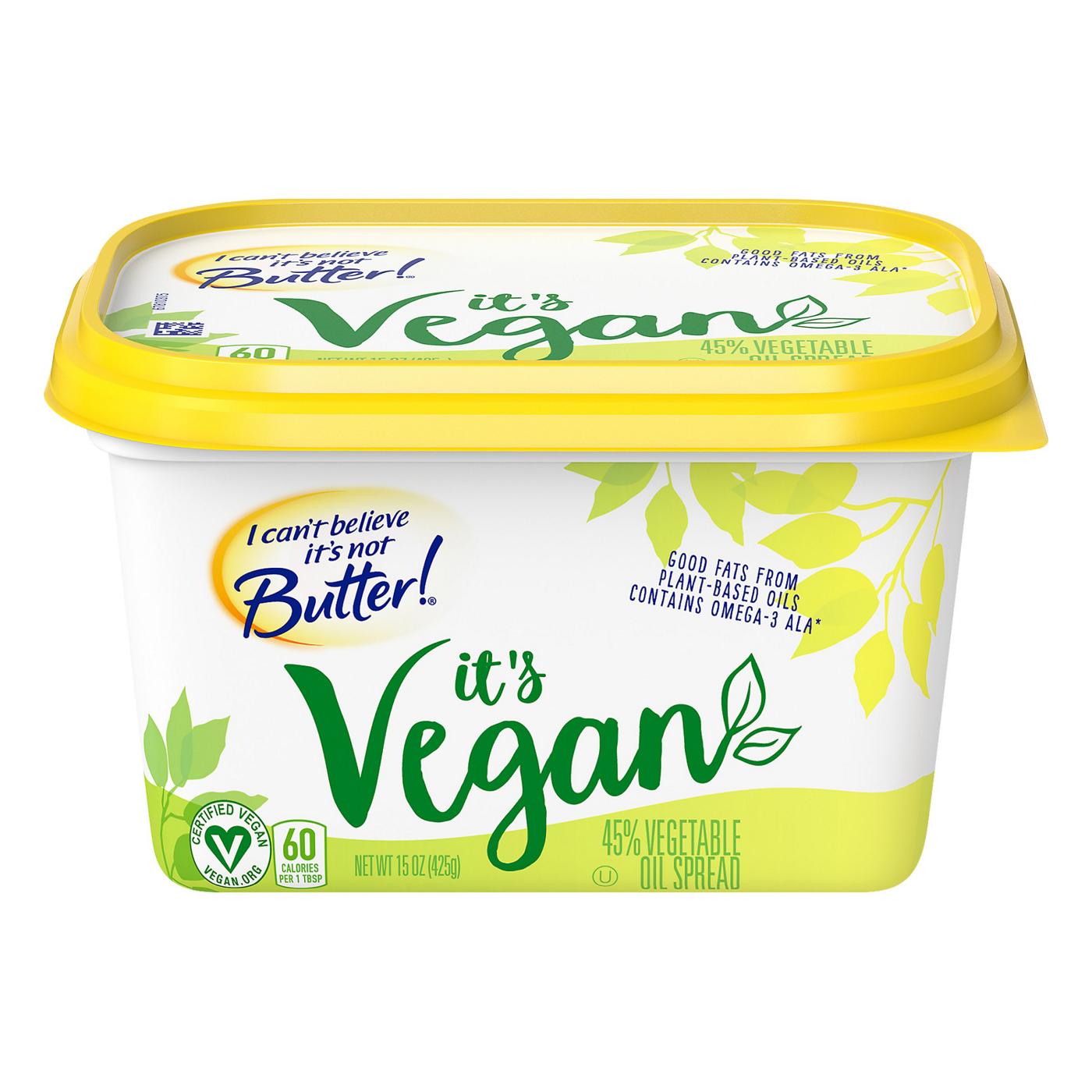 I Can't Believe It's Not Butter! Vegan Spread; image 2 of 9