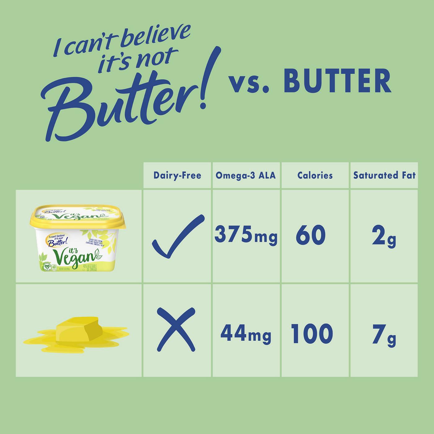 I Can't Believe It's Not Butter! Vegan Spread; image 5 of 9