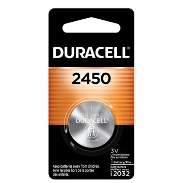 Duracell 2450 3V Lithium Coin Battery, 1 pk