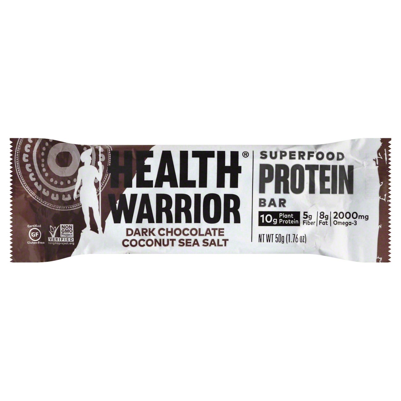 Health Warrior Dark Chocolate Coconut Sea Salt Protein Bar Shop