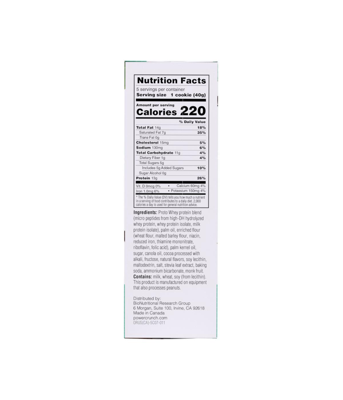 Power Crunch 13g Protein Energy Bars - Chocolate Mint; image 2 of 2